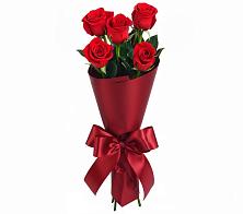 Букет 5 Красных роз Эдлесс Лав в Инженерный-1