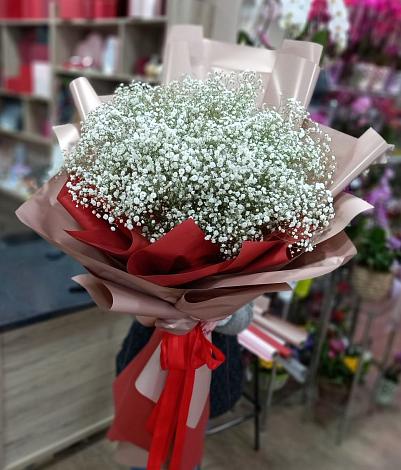 Букет цветов из: Гипсофила в Инженерный-1