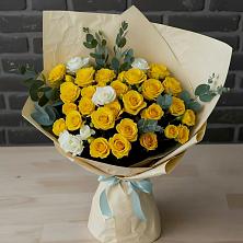 Букет цветов из:  Розы в Инженерный-1