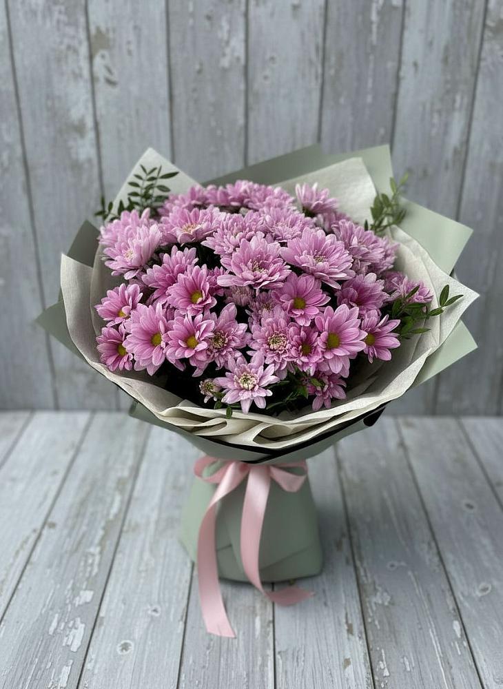 Букет цветов из: Хризантемы в Инженерный-1