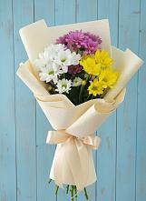 Букет цветов из:  Хризантемы в Инженерный-1