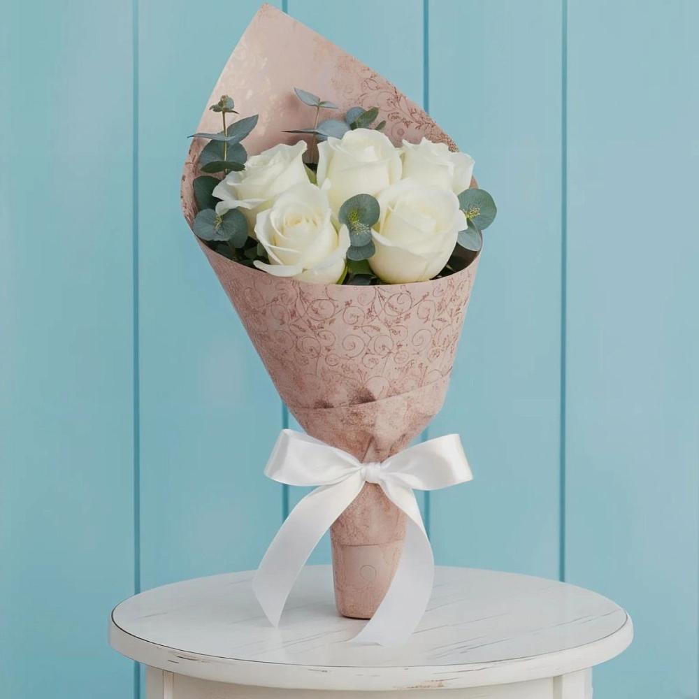 Букет цветов из: Розы в Инженерный-1