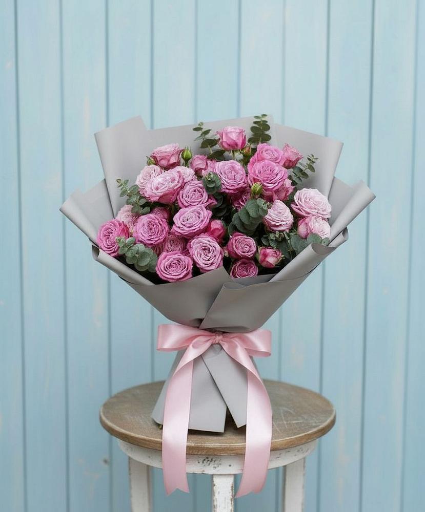 Букет цветов из: Розы в Инженерный-1