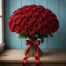 Букет Красные розы Блэк Меджик в Инженерный-1