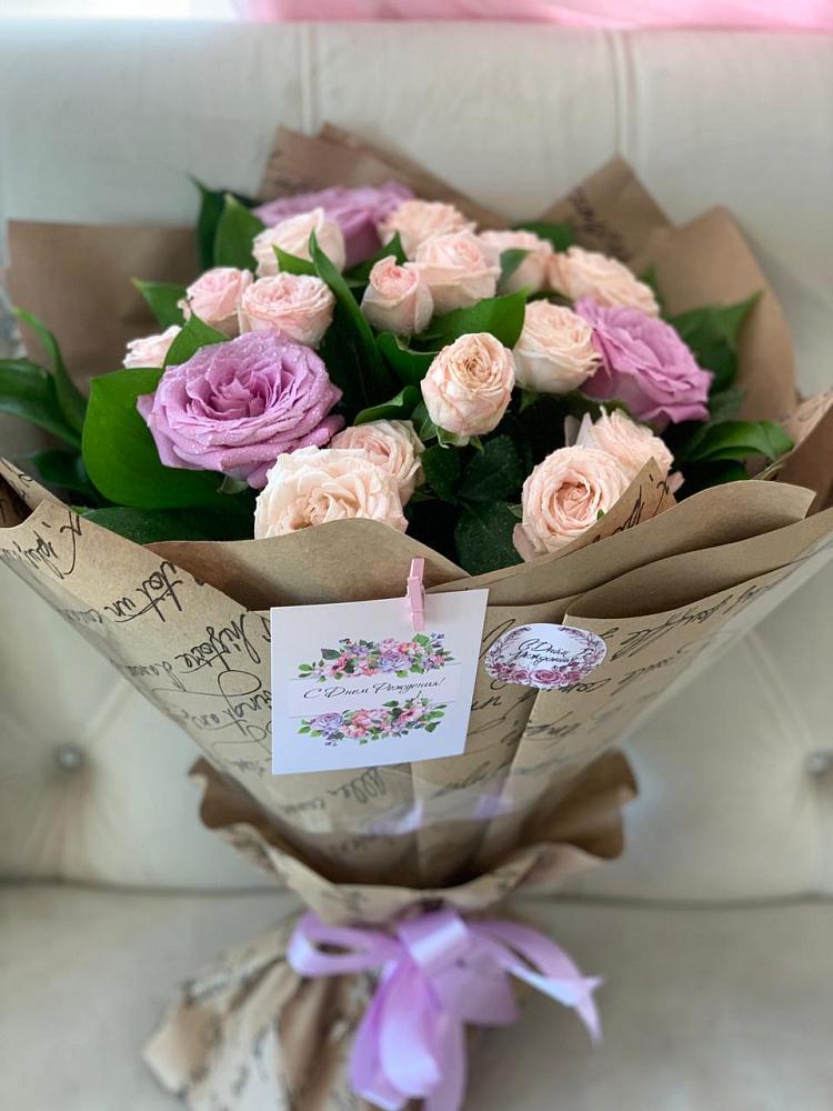 Букет цветов из: Розы в Инженерный-1