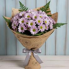 Букет цветов из:  Хризантемы в Инженерный-1