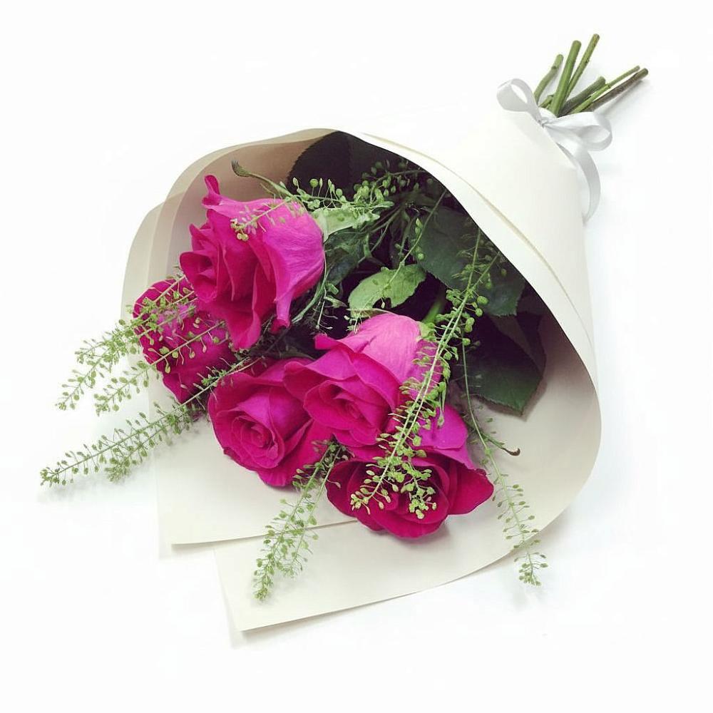 Букет цветов из: Розы в Инженерный-1