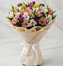 Букет цветов из:  Альстромерии #REPLACE_PRED# Инженерный-1