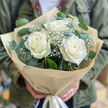 Букет Нежные грёзы в Инженерный-1 Букет цветов из: Розы в Инженерный-1