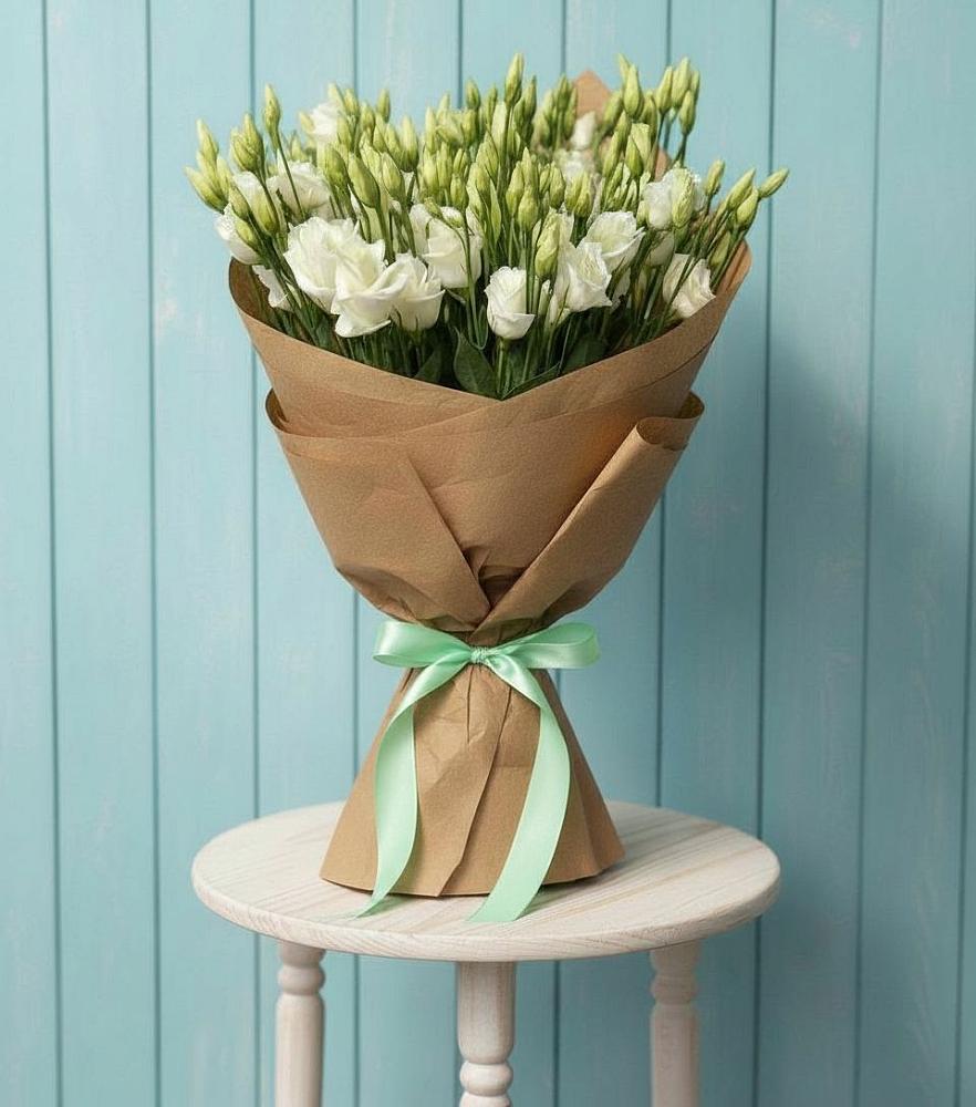 Букет цветов из: Лизиантусы в Инженерный-1