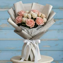 Букет цветов из:  Розы #REPLACE_PRED# Инженерный-1