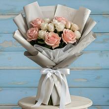 Букет цветов из:  Розы в Инженерный-1