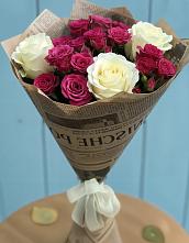 Букет цветов из:  Розы в Инженерный-1