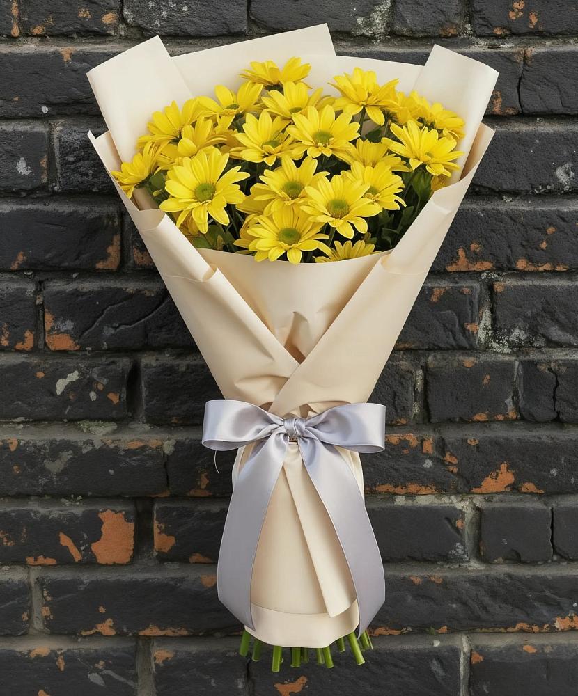 Букет цветов из: Хризантемы в Инженерный-1