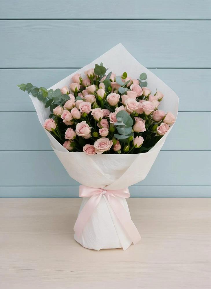 Букет цветов из: Розы в Инженерный-1