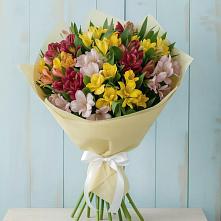 Букет цветов из:  Альстромерии в Инженерный-1