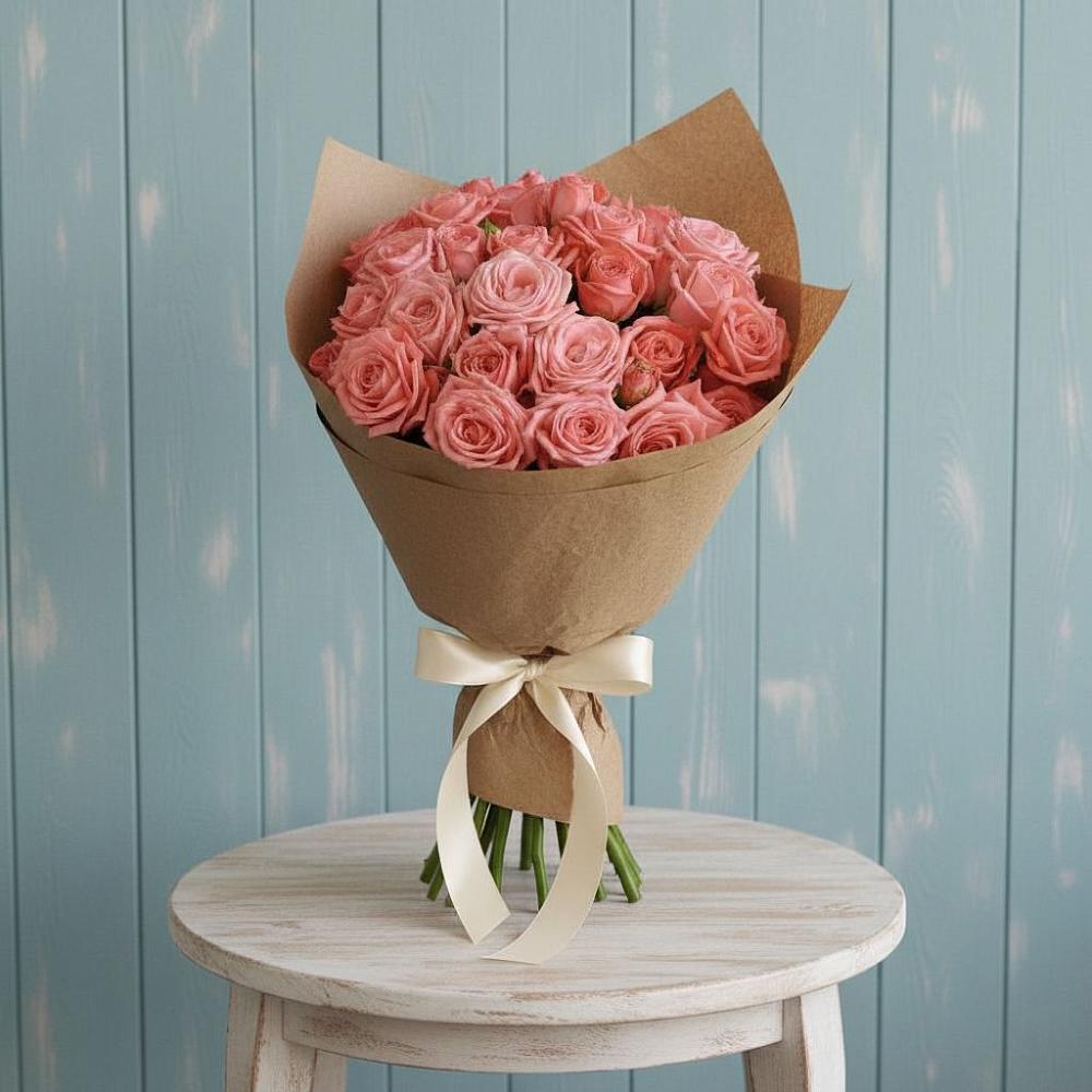 Букет цветов из: Розы в Инженерный-1